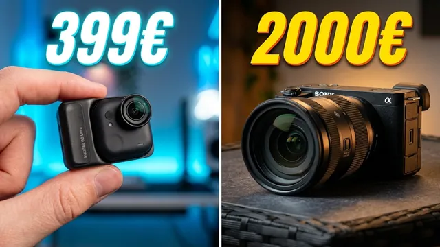 Kompakt vs Profi: Insta360 Go gegen Sony ZV-E1