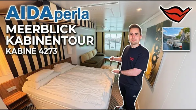Kabinen-Tour AIDAperla | Meerblickkabine 4273 Deck 4 – Mehr Platz Kategorie